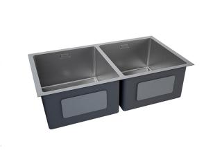 Fregadero Kitchen-Pro 2-Cub de 800x450x229 mm